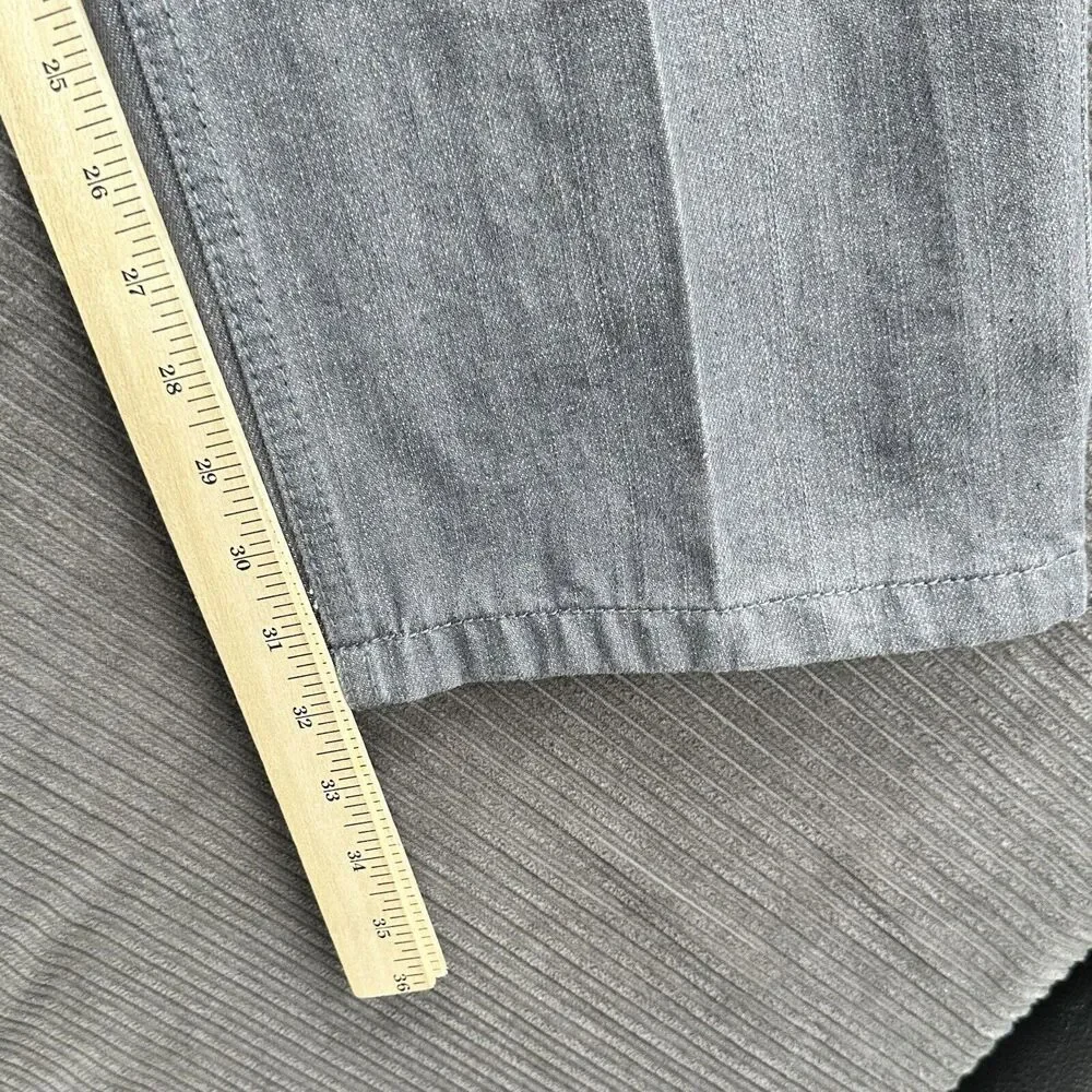 SouthPole Loose Straight Jeans Men 40/32 (Measured 38/32) Gray Cotton‎ Baggy.